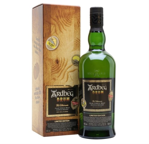 ARDBEG DRUM THE ULTIMATE WHISKY 0,7L + KARTON