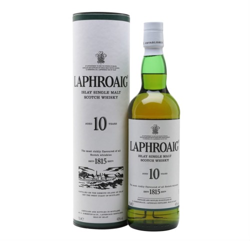LAPHROAIG 10YO WHISKY 0,7L + TUBA