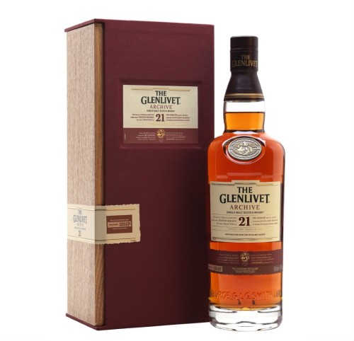 THE GLENLIVET 21YO ARCHIVE WHISKY 0,7L + OPAKOWANIE