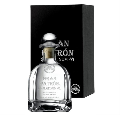TEQUILA PATRON GRAN PLATINUM 40% 0,7L + OPAKOWANIE