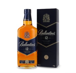 BALLANTINE'S 12YO WHISKY 0,7L + KARTONIK