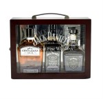 JACK DANIEL'S FAMILY BOX (GENTLEMAN JACK, JACK DANIEL'S 0,7, JACK DANIEL'S SINGLE BARREL) + WALIZKA