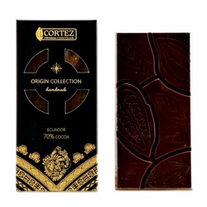 CORTEZ ORIGIN COLLECTION CZEKOLADA - EKWADOR 70% 85G