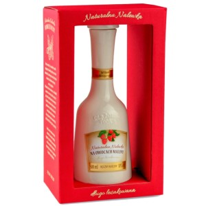 NATURALNA NALEWKA NA OWOCACH MALINY 0,5L