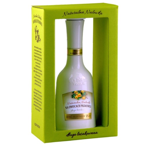 NATURALNA NALEWKA NA OWOCACH PIGWOWCA 0,5L