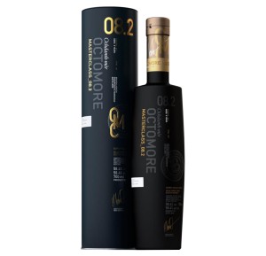 BRUICHLADDICH  OCTOMORE 8YO 08.2 MASTERCLASS SINGLE MALT WHISKY 0,7L + TUBA