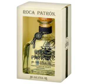 TEQUILA PATRON SILVER ROCA ARTESANAL 0,7L + KARTONIK