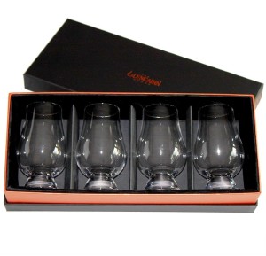 GLENCAIRN GLASS KOMPLET - 4 KIELISZKI + PUDEŁKO