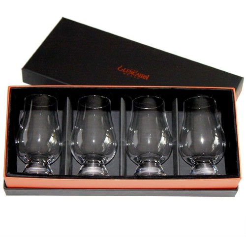 GLENCAIRN GLASS KOMPLET - 4 KIELISZKI + PUDEŁKO
