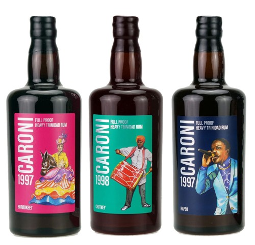 CARONI RUM MUSIC SERIES II - ZESTAW KOLEKCJONERSKI