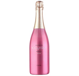 WINO CAVA PROYECTO CU4TRO BUBBLES ROSE 0,75L