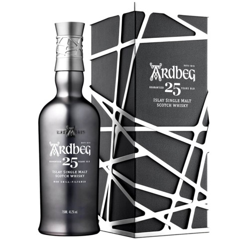 ARDBEG 25YO SINGLE MALT WHISKY 0,7L + OPAKOWANIE