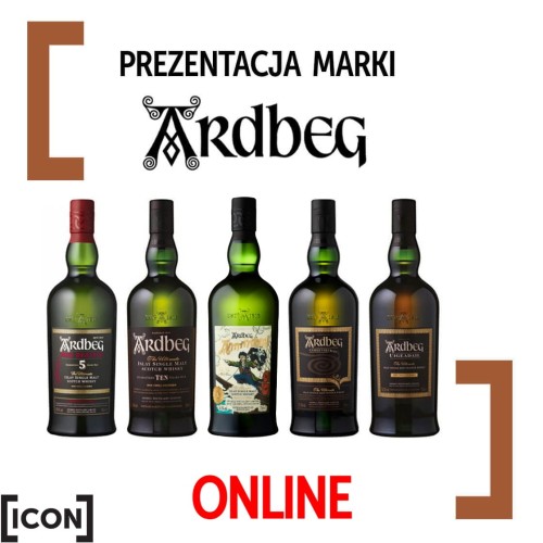 ARDBEG SINGLE MALT - PREZENTACJA MARKI ONLINE
