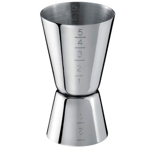 MIARKA BARMAŃSKA ZE STALI 20-40ML