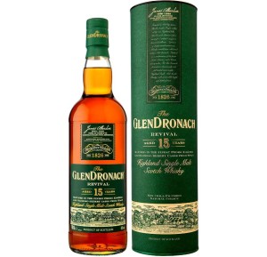 THE GLENDRONACH 15YO REVIVAL SINGLE MALT WHISKY 0,7L + TUBA