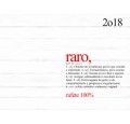 WINO LA ZORRA RARO 2018 0,75L