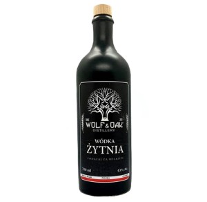 ŻYTNIA WÓDKA WOLF & OAK DISTILLERY 0,7L