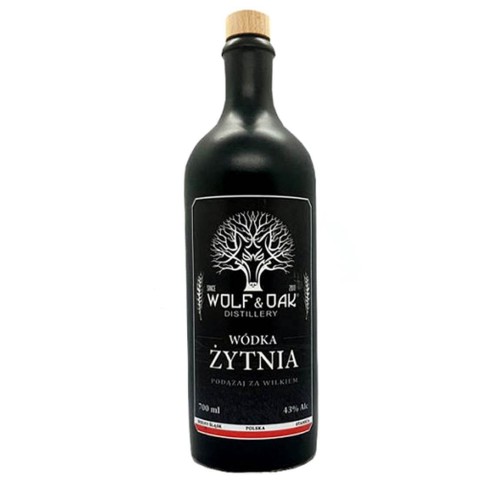 WÓDKA ŻYTNIA 'Wolf &amp; Oak' 0,7L