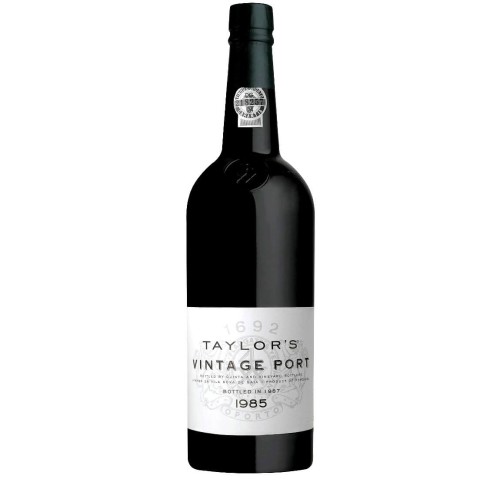 WINO PORTO TAYLORS VINTAGE PORT 1985 0,75L + SKRZYNKA