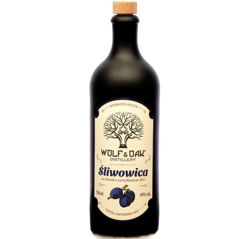 ŚLIWOWICA WOLF &amp; OAK DISTILLERY 0,7L