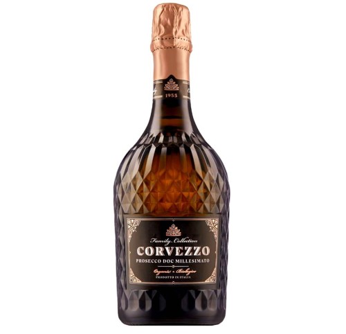 WINO CORVEZZO FAMILY COLLECTION 1955 PROSECCO DOC MILLESIMATO BRUT BIO 0,75L