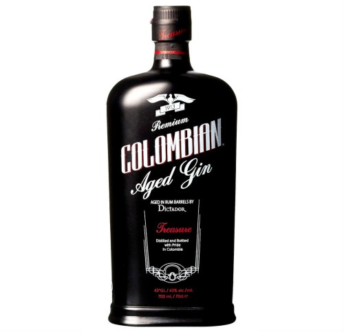 COLOMBIAN AGED GIN DICTADOR TREASURE 0,7L [BLACK]