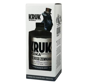 KRUK POLSKA WÓDKA Z ZIEMNIAKA MANUFAKTUROWA 0,7L + KARTONIK