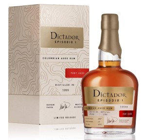 RUM DICTADOR EPISODIO I PORT CASK 1999 0,7L + OPAKOWANIE