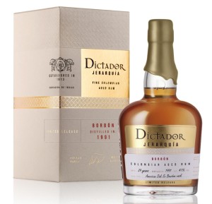 RUM DICTADOR JERARQUIA 29YO BOURBON CASK 1991 0,7L + OPAKOWANIE