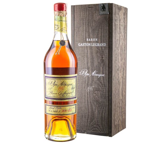BARON GASTON LEGRAND 1997 ARMAGNAC 0,7L + SKRZYNKA