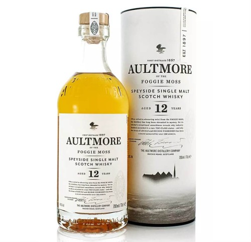 AULTMORE 12YO SINGLE MALT WHISKY 0,7L + OPAKOWANIE