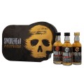 SMOKEHEAD TRIPACK (PEATED/HIGH VOLTAGE/RUM REBEL) SINGLE MALT WHISKY 3*0,05L