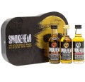 SMOKEHEAD TRIPACK (PEATED/HIGH VOLTAGE/RUM REBEL) SINGLE MALT WHISKY 3*0,05L