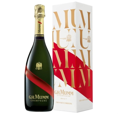 SZAMPAN MUMM GRAND CORDON BRUT 0,75L + KARTON
