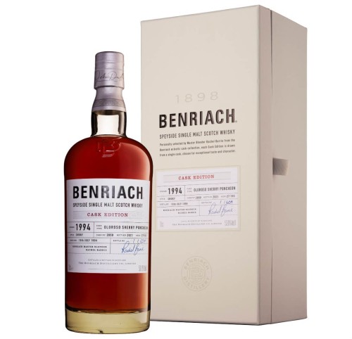 BENRIACH 27YO CASK EDITION 1994 CASK NO.2059 SINGLE MALT WHISKY 0,7L + OPAKOWANIE