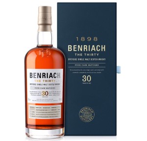BENRIACH 30YO SINGLE MALT WHISKY 0,7L + OPAKOWANIE