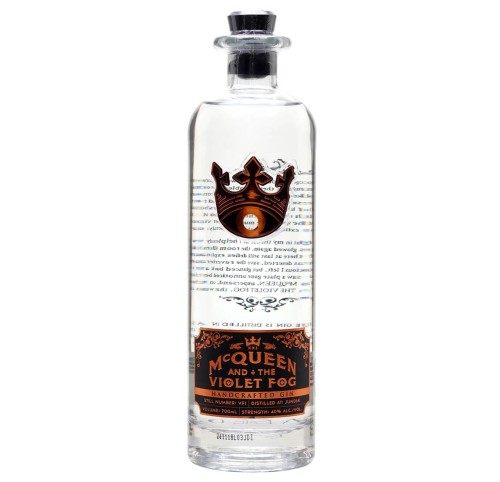 MCQUEEN AND THE VIOLET FOG GIN 0,7L + OPAKOWANIE