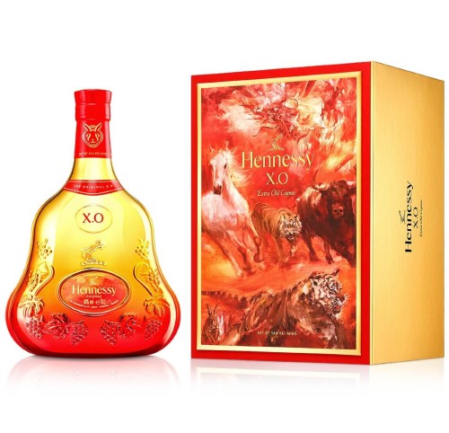 HENNESSY XO CHINESSE NEW YEAR EDITION COGNAC 0,7L + OPAKOWANIE