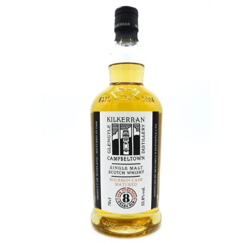 KILKERRAN 8YO BOURBON CASK SINGLE MALT WHISKY 0,7L