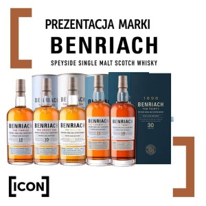 BENRIACH - DEGUSTACJA WHISKY SINGLE MALT WARSZAWA