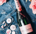 SZAMPAN MOET &amp; CHANDON ROSE I LOVE YOU 0,75L + KARTON