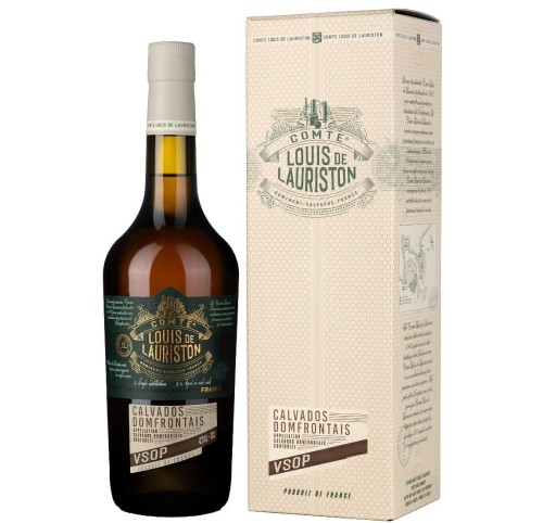 CALVADOS LOUIS DE LAURISTON V.S.O.P 0,7L + KARTONIK