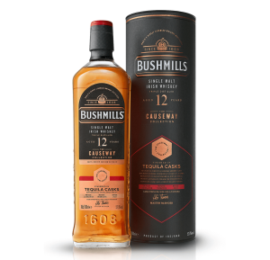 BUSHMILLS CAUSEWAY COLLECTION 12YO TEQUILA CASK SINGLE MALT WHISKEY 0,7L + OPAKOWANIE