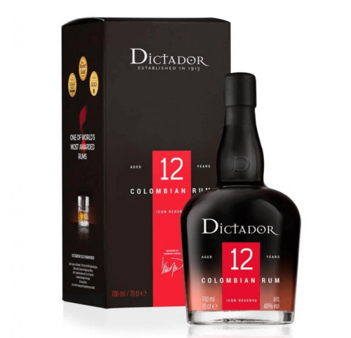 RUM DICTADOR 12YO 0,7L + KARTONIK