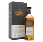 BUSHMILLS 21YO SINGLE MALT WHISKEY 0,7L + PUDEŁKO 
