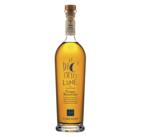GRAPPA LE DICIOTTO LUNE STRAVECCHIA MARZADRO 0,7L