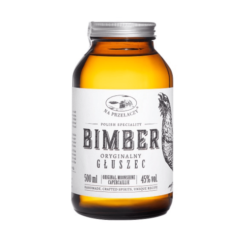 NA PRZELACZY BIMBER ORYGINALNY GŁUSZEC VODKA 0,5L