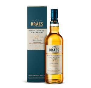 WHISKY SM BRAES OF GLENLIVET 27YO RARE RELEASE  0,7L + OPAKOWANIE - UNIKALNA WHISKY DLA KONESERÓW