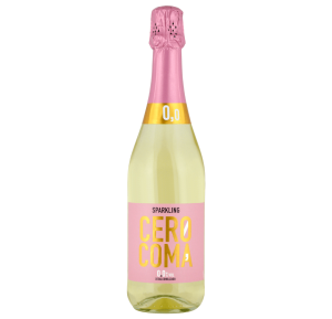 CERO COMA SPARKLING 0% 0,75L HISZPAŃSKIE WINO BEZALKOHOLOWE PÓŁSŁODKIE