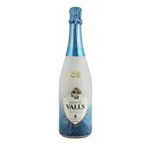 BARON DE VALLS SPARKLING ICE SEMI SECO BLANCO BIAŁE MUSUJĄCE PÓŁSŁODKIE WINO HISZPAŃSKIE 0,75L DOSKONAŁY APERITIF DO WZNOSZENIA TOASTÓW POD HISZPAŃSKIM SŁOŃCEM  